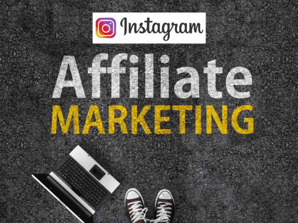 affiliate marketing banner with instagram logo