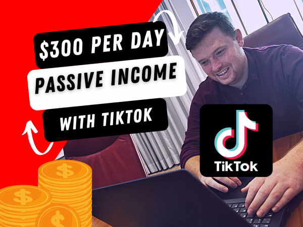 passive income via tiktok